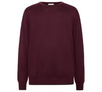 KnowledgeCotton Apparel - Regular Merino Knit Crew Neck - Pullover di lana XXL rosso