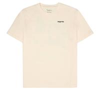 KnowledgeCotton Apparel Maglietta avorio / navy / marrone chiaro / giallo, Taglia L