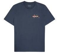 KnowledgeCotton Apparel - Regular S/S Heavy Single Printed - T-shirt XXL blu