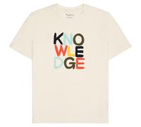 KnowledgeCotton Apparel - Regular S/S Heavy Single - T-shirt L bianco