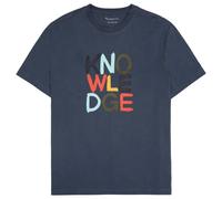 KnowledgeCotton Apparel - Regular S/S Heavy Single - T-shirt XXL blu