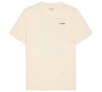 KnowledgeCotton Apparel - Regular Single Jersey Hik Printed - T-shirt XXL bianco