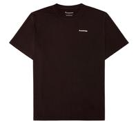 KnowledgeCotton Apparel - S/S Heavy Single MTN Back Print - T-shirt M nero
