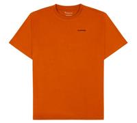 KnowledgeCotton Apparel - S/S Heavy Single MTN Back Print - T-shirt S rosso