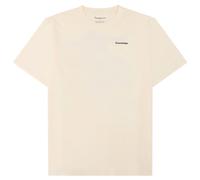 KnowledgeCotton Apparel - S/S Heavy Single MTN Back Print - T-shirt XXL bianco/beige