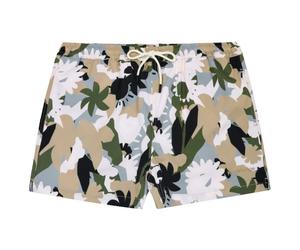 KnowledgeCotton Apparel - Stretch Nature AOP Swimshorts - Pantaloncino da bagno M grigio