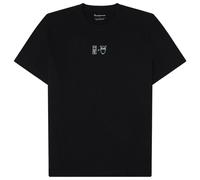 KnowledgeCotton Apparel - Water Is Life Reg. Sing. Jersey - T-shirt L nero