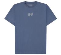 KnowledgeCotton Apparel - Water Is Life Reg. Sing. Jersey - T-shirt M blu