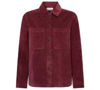 KnowledgeCotton Apparel - Women's 14 Wales Corduroy - Camicetta M rosso