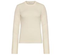 KnowledgeCotton Apparel - Women's 2x2 Fine Merino Rib L/S - Pullover di lana M beige