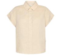KnowledgeCotton Apparel - Women's Aster Fold Up S/S - Camicetta L beige