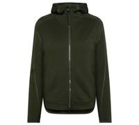 KnowledgeCotton Apparel - Women's Cleaver Wool 320 FL Hoody - Felpa con cappuccio S olivia