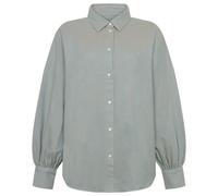 KnowledgeCotton Apparel - Women's Fisbone Flanel - Camicetta M grigio