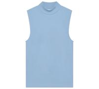 KnowledgeCotton Apparel - Women's High Neck Rib Top - Top L blu