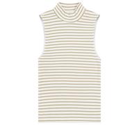 KnowledgeCotton Apparel - Women's High Neck Rib Top - Top S bianco
