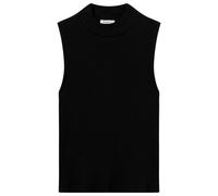 KnowledgeCotton Apparel - Women's High Neck Rib Top - Top S nero