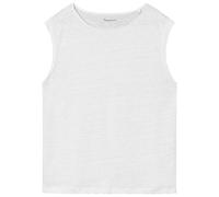 KnowledgeCotton Apparel - Women's Loose Fold Up Linen - Top XL bianco