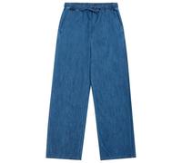 KnowledgeCotton Apparel - Women's Posey Wide Mid-Rise - Pantaloni tempo libero L blu