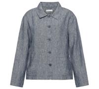 KnowledgeCotton Apparel - Women's Regular Linen Overshirt - Giacca tempo libero L grigio