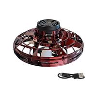 Knowoo Giocattoli volanti per adulti e bambini Ricarica USB Mini UFO Drone con rotazione a 360 ° e luci LED RGB Shinning