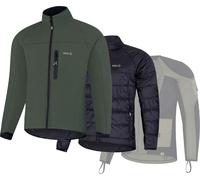 Knox Dual Pro 3in1, giacca in tessuto M male Verde Scuro