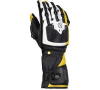 Knox Handroid MK V, guanti S female Nero/Bianco/Giallo