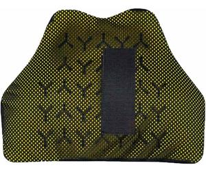 Knox Micro-Lock Protettore toracico, nero-giallo per maschi