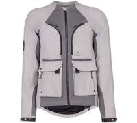 Knox Tor Duo, giacca protettiva 3XL male Grigio Chiaro