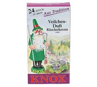 Knox Violet Scent German Incense Cones Made in Germany for Christmas Smokers