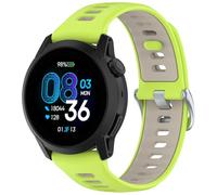 KNOXS Cinturino Compatibile con COROS Pace 4 Quick-Fit Watch Band, Ricambio in Morbido Silicone Regolabile Braccialetto Colori Multipli Cinturino (Verde)