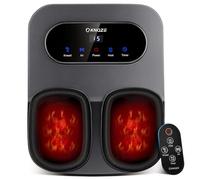 KNQZE Massaggiatore per piedi con calore, (grigio)