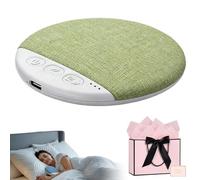 Knubbuf Pillow Speaker Bluetooth, Altoparlante da Cuscino Bluetooth - Disco Sonoro Portatile Sotto Cuscino con Rumori Bianchi per Dormire, Mini Cassa Bluetooth per Alleviare lo Stress Notturno (Vert)