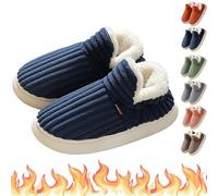 Knubbuf PLUFFI - Pluffi The Cozy & Stylish Slipper, Pluffi Comfy Slippers, Cozy Plush Cloud Slippers Men Women (Blue, Adulto, 42, Numero (range), Sistema Taglie Calzature EU, 43, Media)