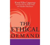Knud Ejler Løgstrup The Ethical Demand (Copertina rigida)