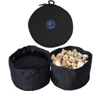 Knuffelwuff ciotola da viaggio pieghevole 2 in 1, 2x 2 litri (16,95 € per 1 )
