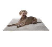 Knuffelwuff Coperta per cani in velluto a coste Timor 120x80cm Grigio chiaro