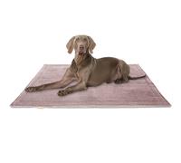 Knuffelwuff Coperta per cani in velluto a coste Timor 80x60cm Rosa