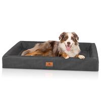 Knuffelwuff cuccia per cani ortopedica Austin in similpelle S 70 x 50cm Nero