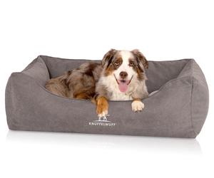 Knuffelwuff cuccia per cani ortopedica Baltimore con cuscini utilizzabili sui due lati, 100x70 cm Grigio
