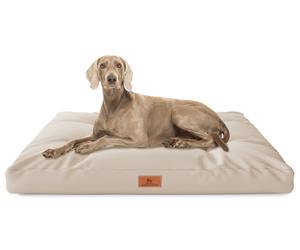 Knuffelwuff cuscino per cani Gatsby in tessuto Oxford, 75x50 cm Beige