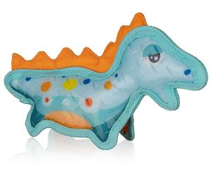 Knuffelwuff dinosauri gioco per cani - stegosauro in gomma e tessuto