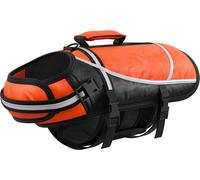 Knuffelwuff Giubbotto di salvataggio per cani Storm con impugnatura e catarinfrangenti Taglia: L