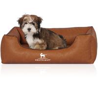 Knuffelwuff Lettino per cani Heaven in pelle sintetica marmorizzata M-L 85 x 63 cm Rusty