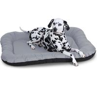 Knuffelwuff Lettino per cani Lucky impermeabile In e Outdoor in fibra di nylon XXL 118 x 85 cm Grigio