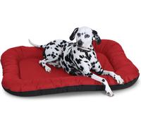 Knuffelwuff Lettino per cani Lucky impermeabile In e Outdoor in fibra di nylon XXL 118 x 85 cm Rosso