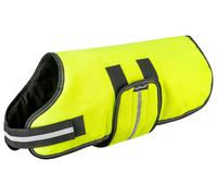 Knuffelwuff Mantellina per cani Tessuto funzionale riflettente Neon 70 cm Neon Giallo