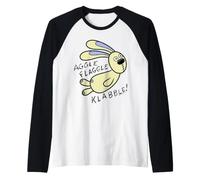 Knuffle Bunny Aggle Flaggle Klabble Maglia con Maniche Raglan