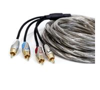 KnuKonceptz Karma v3 Twisted cavo audio coassiale maschio RCA (4 canali, 4 m)