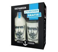 Knut Hansen Dry Gin Set Regalo 42% vol. 0,50l