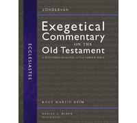 Ecclesiastes: A Discourse Analysis of the Hebrew Bible: 17